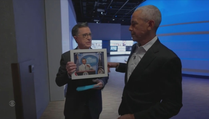 Colbert Portrays Obama As Pillar Of Executive Restraint, Fondly Recalls Tan Suit