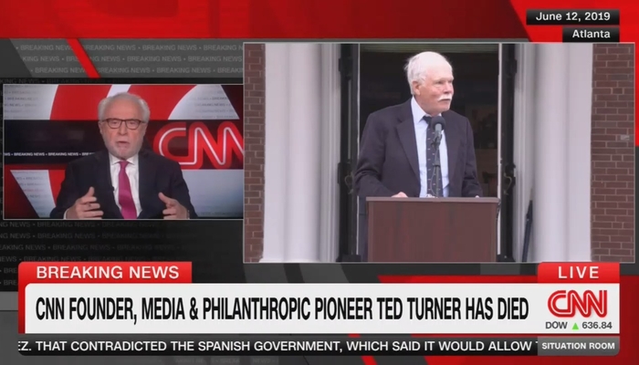 Blitzer Omits Turner's Infamous Kim Jong-Il Remarks When Recalling North Korea Trip