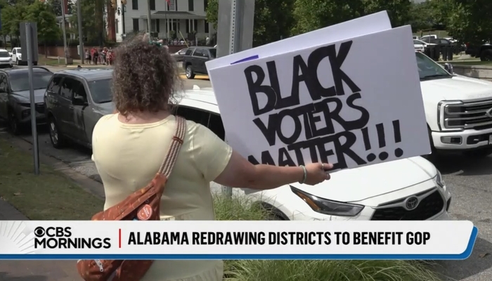 CBS Paints Alabama Redistricting As Civil Rights Vs. 'Republican Power Grab'