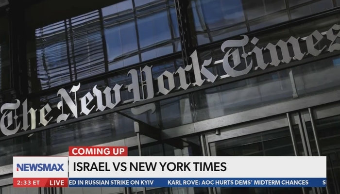 Israel Prepares To Sue The New York Times As Rest Of Media Stay Away