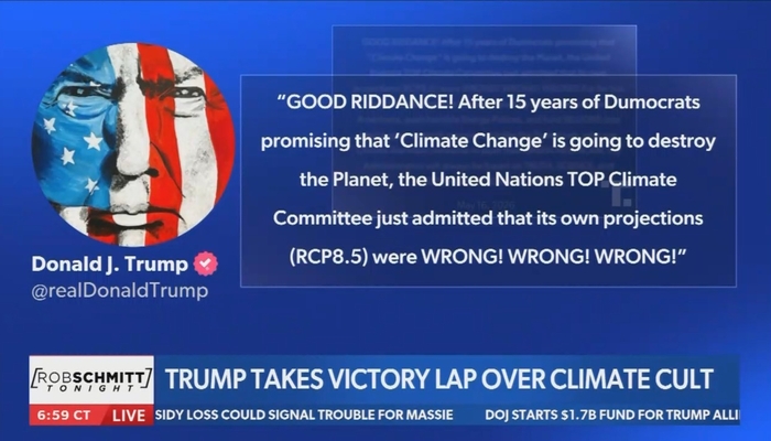 AP Fact-Checker Condemns Trump For Celebrating Demise Of Climate Alarmism He Cited