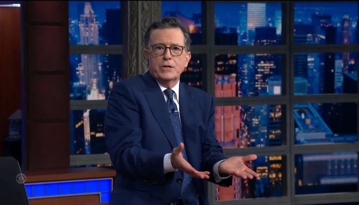 Colbert Claims His Show Was 'The Joy Machine' And His Job Was To 'Feel The News'