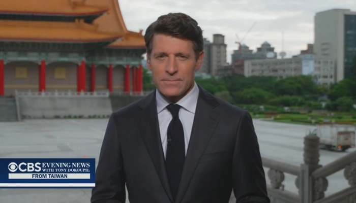 CBS's Tony Dokoupil Drops Another Banger in Taiwan