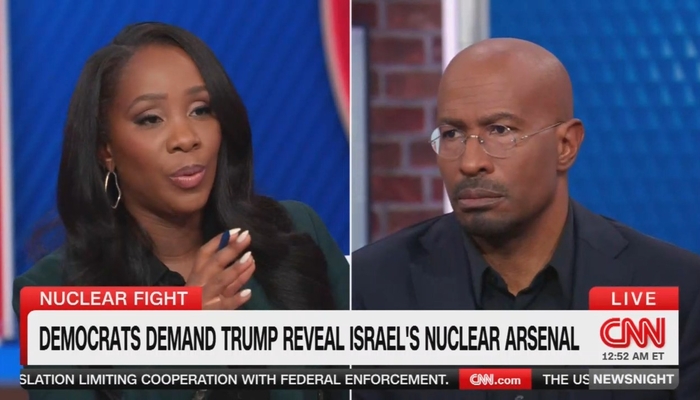CNN's Van Jones Defends Israel from Democrat Calls for Transparency on Nukes