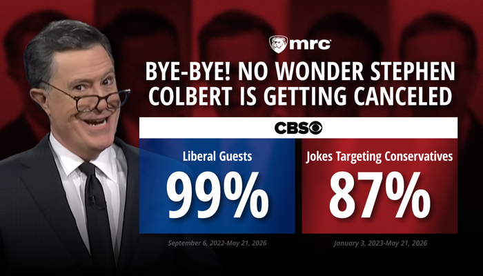 STUDY: Stephen Colbert Turned 'The Late Show' Into 'The DNC Show'