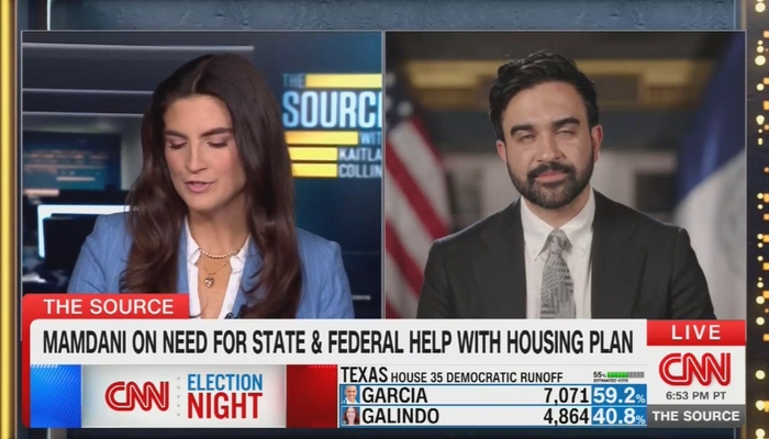 CNN’s Kaitlan Collins Welcomes Zohran Mamdani’s Costly Housing Plan