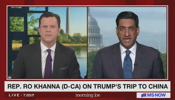 newsbusters.org - Mark Finkelstein - Morning Joe Tees Up Ro Khanna on China - His Solution? Central Planning Like China's