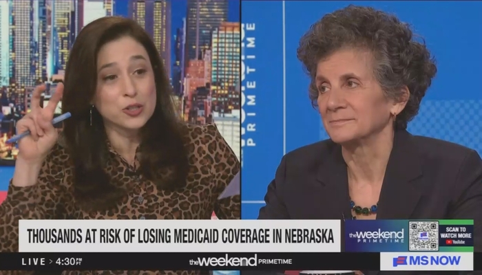 MS NOW's Chosen Medicaid 'Expert' Opposes Work Requirements ‘For Anything’