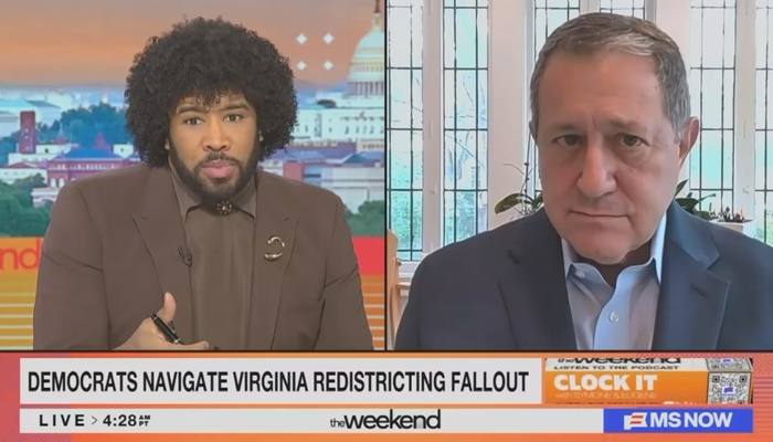 Craziness on MS NOW: Roberts Court Among ‘Most Racist’ in History, Ruling Like Dred Scott