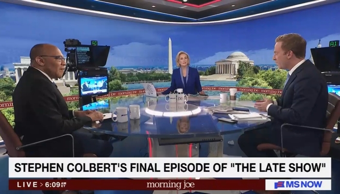 ‘Architect of the Culture’: Morning Joe Gushes for Colbert Post-Show