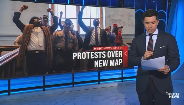 OMISSION: CBS, NBC Exclude Justin Pearson’s Crashout from Tennessee Map Coverage