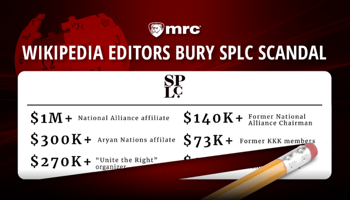 WIKI-BIAS EXPOSED: Wikipedia Editors Scramble to Bury SPLC Indictment
