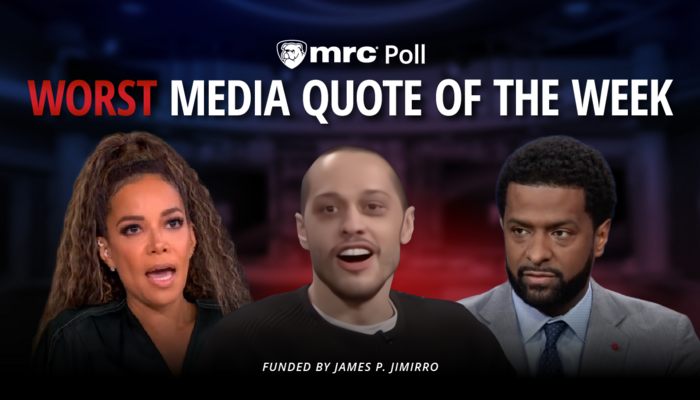 POLL: What Was the Worst Media Quote of the Week?