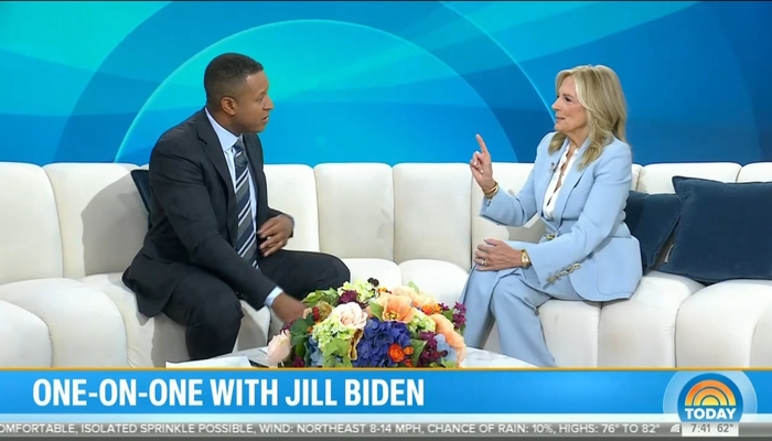 Ouch: NBC’s Melvin Brutally Grills Jill Biden on Sleepy Joe, Pardoning Crackhead Hunter