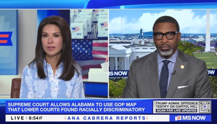 newsbusters.org - Alex Christy - MS NOW: Boycott Sports in 'Confederate States' To Punish Them For Redistricting