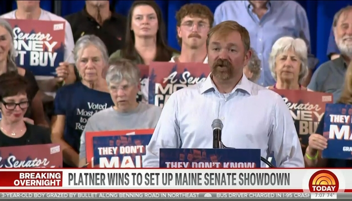 NBC: Platner Has ‘Energized Progressives’ Despite Tattoo ‘Some Say’ Is a Nazi Symbol