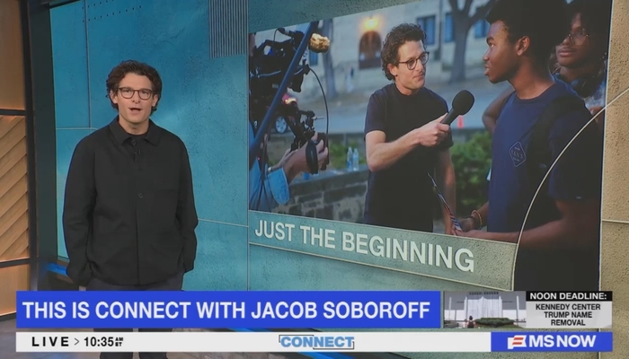 Soboroff Kicks Off New Show By Hyping 'Joy' Of Anti-Trump Protests