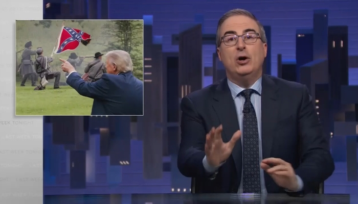 Oliver Claims He Can't Trust Trump To Point To Civil War's Good Guys