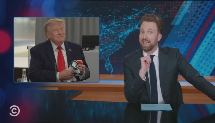 Klepper Implies Trump Wanted German Chancellor To Get Him a Nazi Jersey