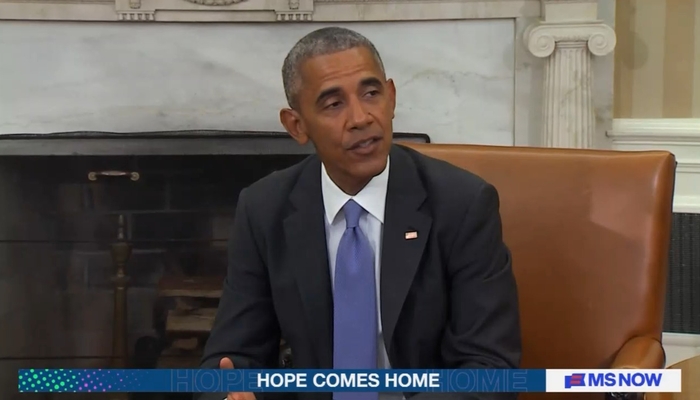 MS NOW Gushes How Americans 'Have Inherited' Obama's Idea Of 'The Work'