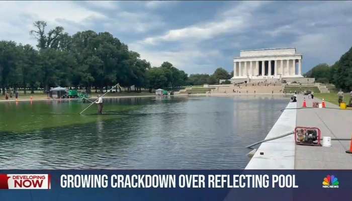 ‘Doesn’t Reflect Well’; WashPost LOSES IT Over Trump Killing ‘Magic’ of Reflecting Pool