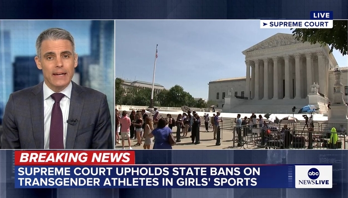 ‘Devastated’; ABC Bemoans Court’s ‘Blow’ to ‘Trans Athletes’ on ‘Last Day of Pride Month’