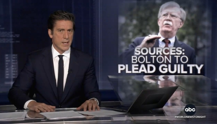 ABC and NBC Frame Bolton Classified Docs Guilty Plea as ‘Retribution’