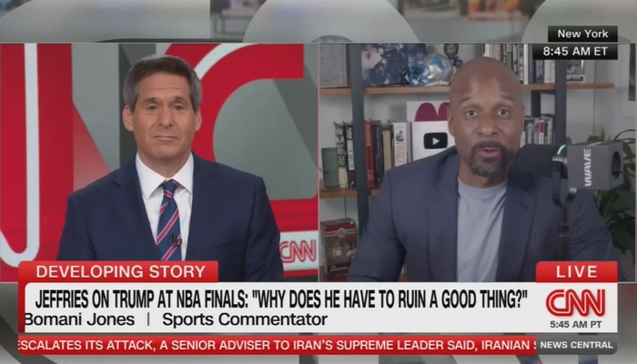 ‘Ruin a Good Thing’: CNN Hypes Hate of Trump Attending Knicks Games