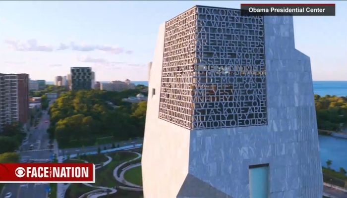 CBS, NBC Sunday Shows Squee Over the Grand Opening of New Obama Shrine