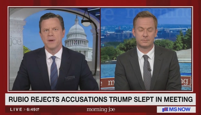 Morning Joe Suddenly Frets Presidential Fitness — Sleepy Joe, Hello?