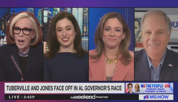 MS NOW’s ‘Heavy Lift’ Copium: Five Times for Doug Jones, the Alabama Long Shot