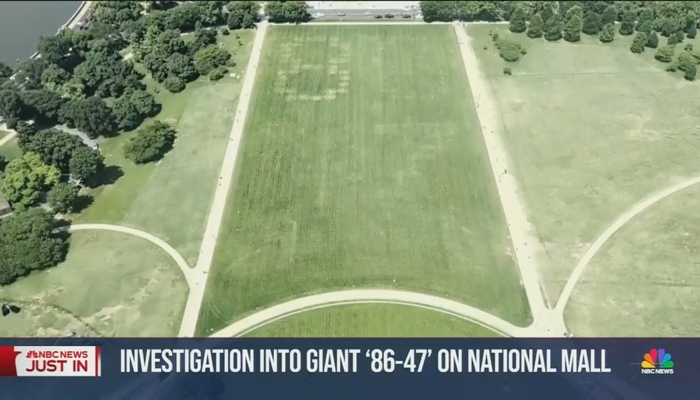 ABC, CBS Choose SILENCE Over Covering ‘8647’ Markings at The National Mall