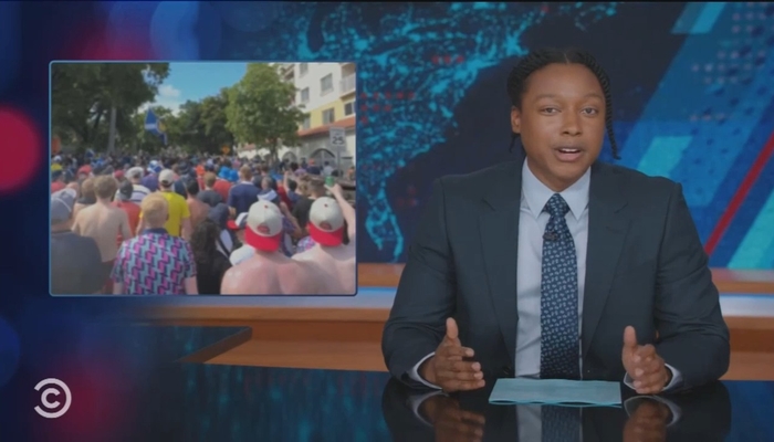Daily Show Glad ‘All-White’ Scottish Fans Not Chanting About ‘The Jews’