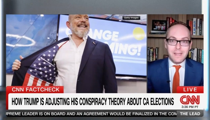 CNN Locates Trump-Trashing 'Fact Checker' Daniel Dale on L.A. Vote-Counting Delays