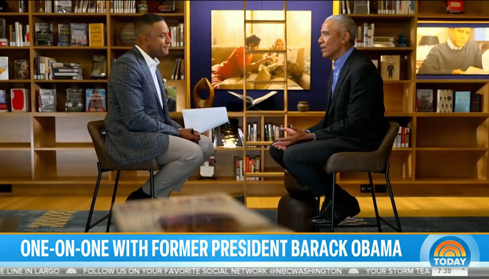 PR Agent? NBC’s Craig Melvin Promotes Obama and His Presidential Center