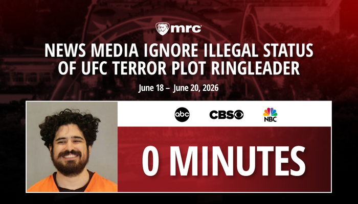 Networks Skip Foiled UFC Drone Terrorist Being an Illegal Immigrant