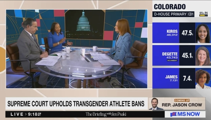 Psaki Sets Up NAACP To Warn Of Suicides After SCOTUS Trans Sports Ruling