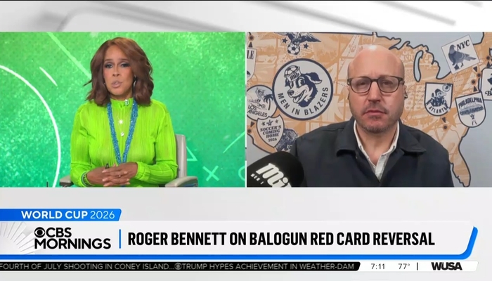 ‘Outrage’: CBS Predicts U.S. ‘Tainted’ With ‘Stigma’ After Red Card Overturned