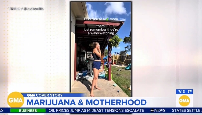 ABC Gives Oxygen to Dangerous TikTok Trend: Moms Smoking Pot to Relieve Stress