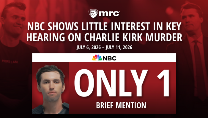 DISGRACEFUL: NBC Only Covered Charlie Kirk Evidentiary Murder Hearing ONCE in a Week
