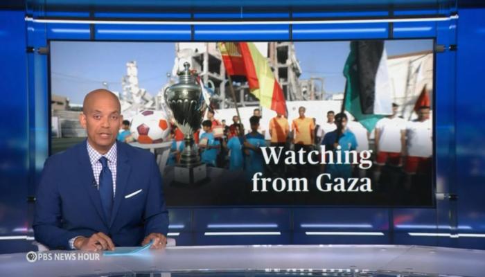 PBS Portrays Egypt's World Cup Team as Beacon of Hope in Gaza, Skips Tight Border
