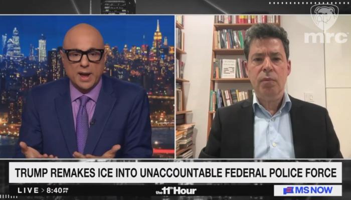 MS NOW's Velshi Compares Trump, ICE to Nazis: 'This Is Not Hyperbole'