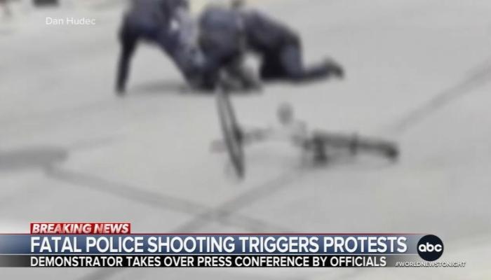 ABC’s Wisconsin Shooting Coverage Buries Knifing of Police Officer