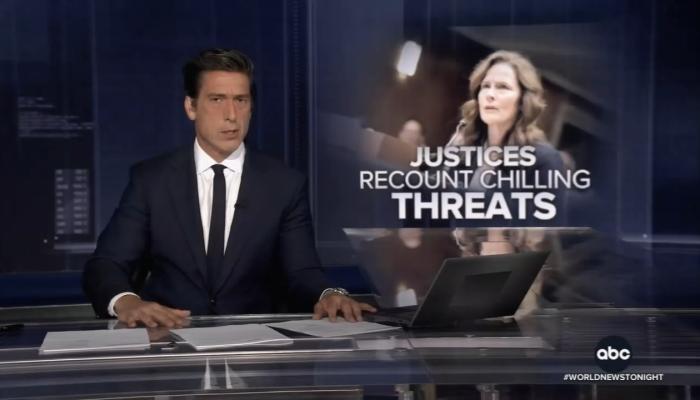 NBC Omits Supreme Court Justices Seeking More Security Funding