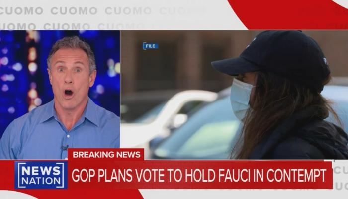 Chris Cuomo Suggests Focus on Fauci Is Blaming America, Not China for COVID