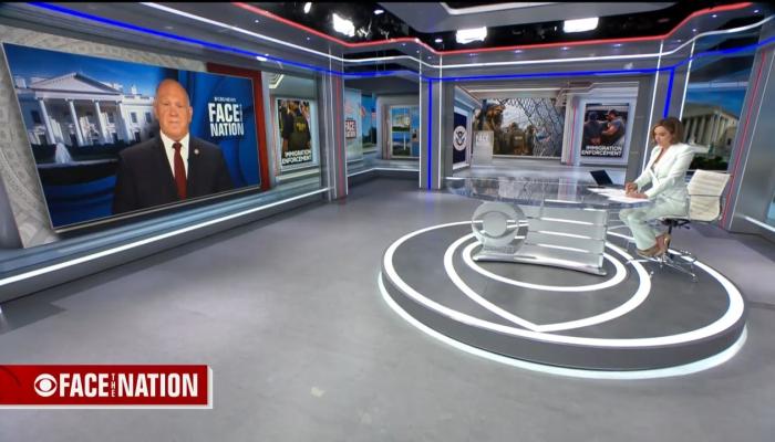 Margaret Brennan is SHUT DOWN by Tom Homan over ICE Vehicle Stops