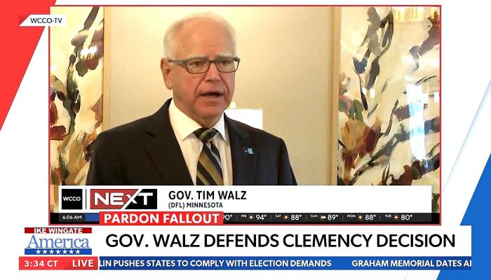 Tim Walz Pedophile Pardon Ignored by National Media Outlets