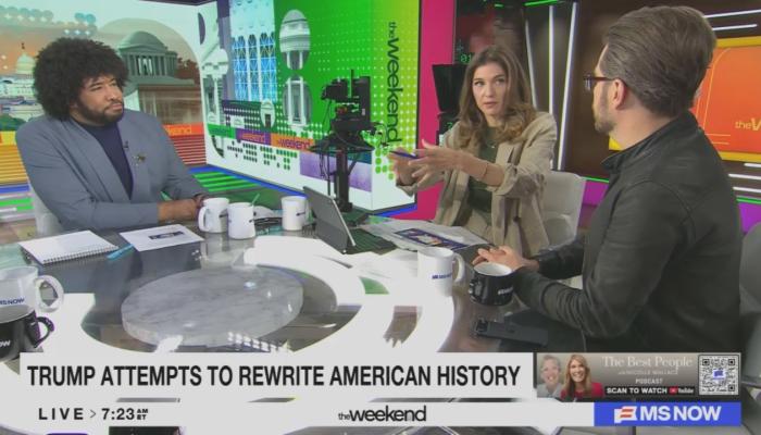 MS NOW Wants to Keep the Left in Charge of American History