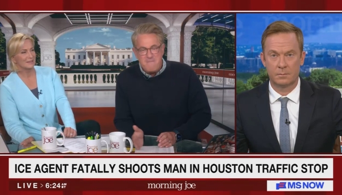 Morning Joe Screams at ICE, Alleges Houston Shooting Conspiracy