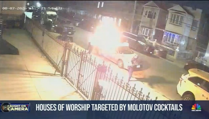 NBC is the First to Report Molotov Cocktail Attacks on NYC Churches